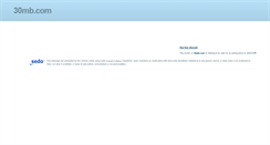 Desktop Screenshot of 30mb.com